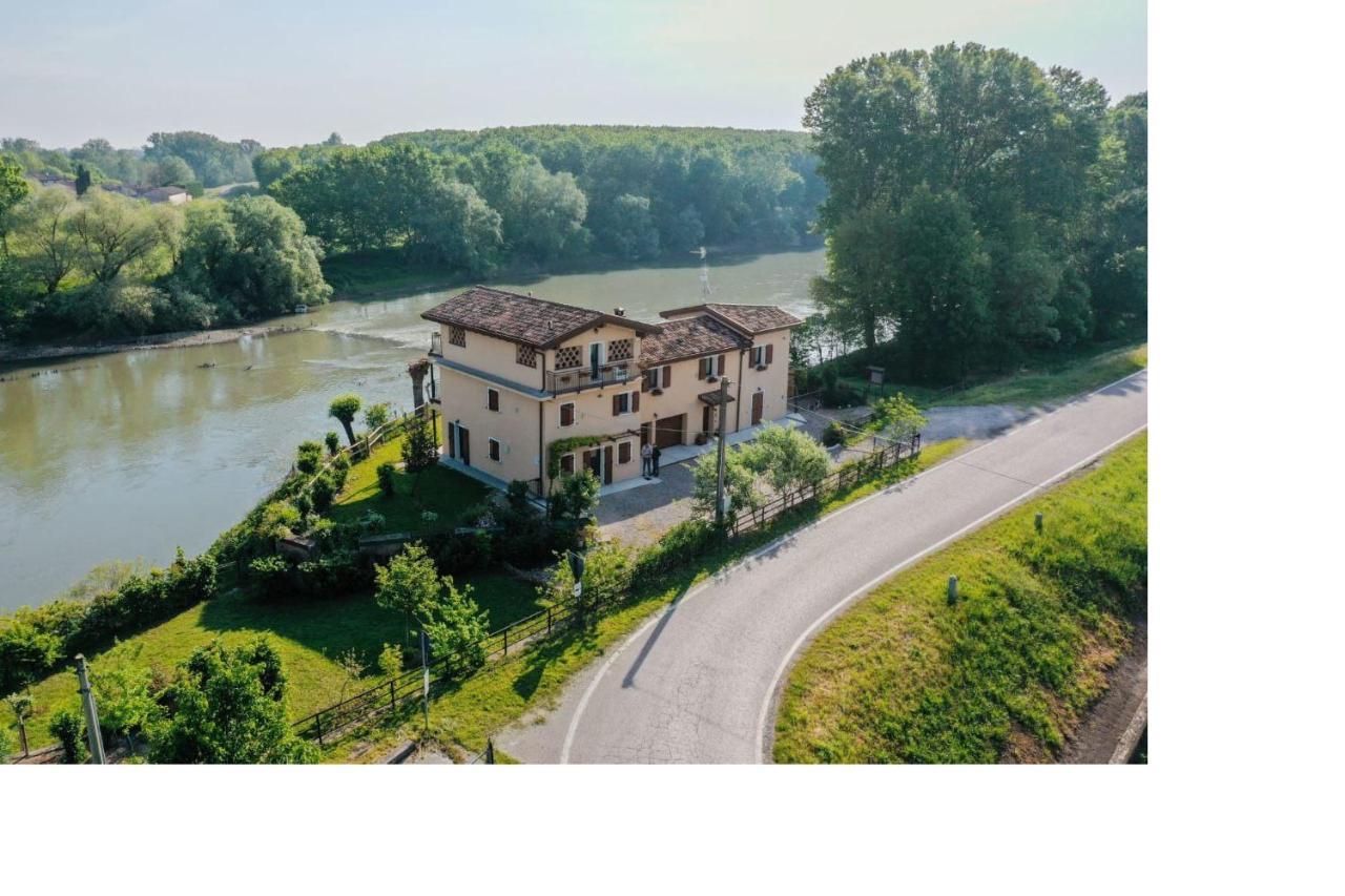B&B La Casa Sul Fiume San Martino dall'Argine Exterior foto